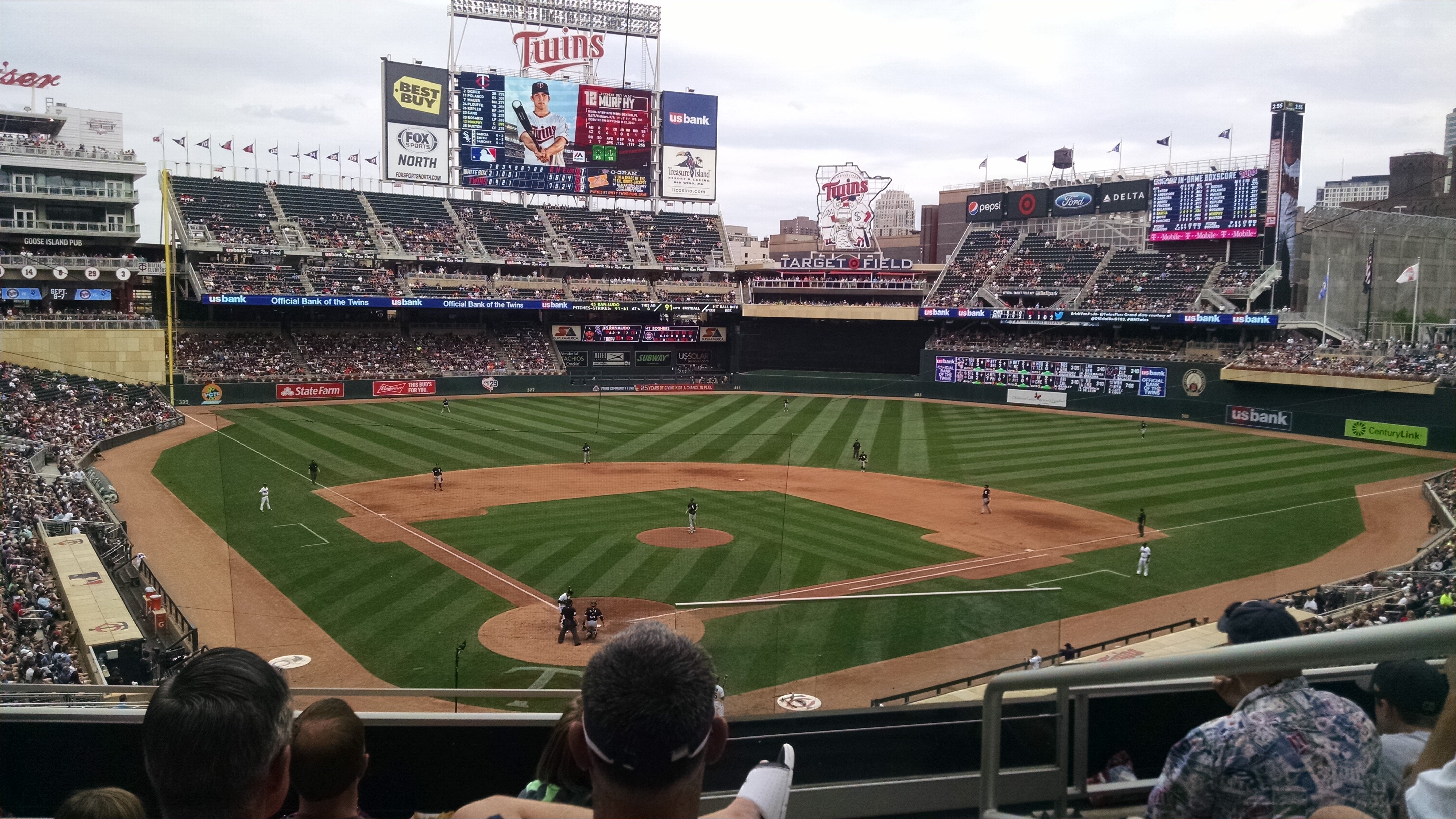 Target Field Seating Chart 