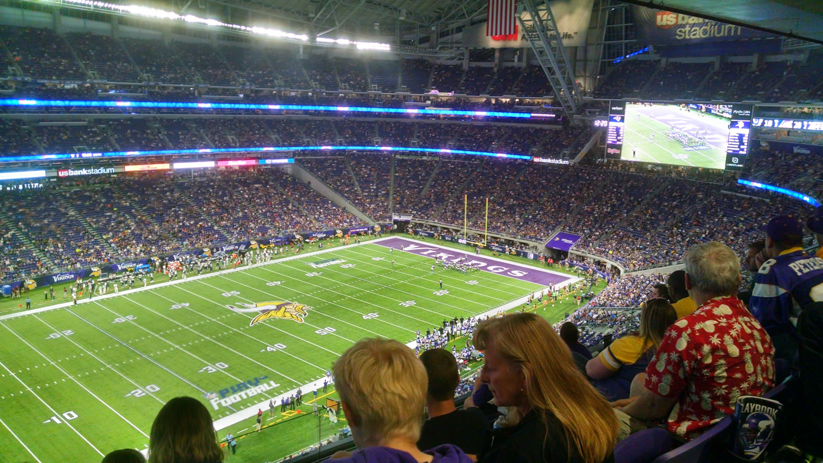 Section 345 at U.S. Bank Stadium Minnesota Vikings