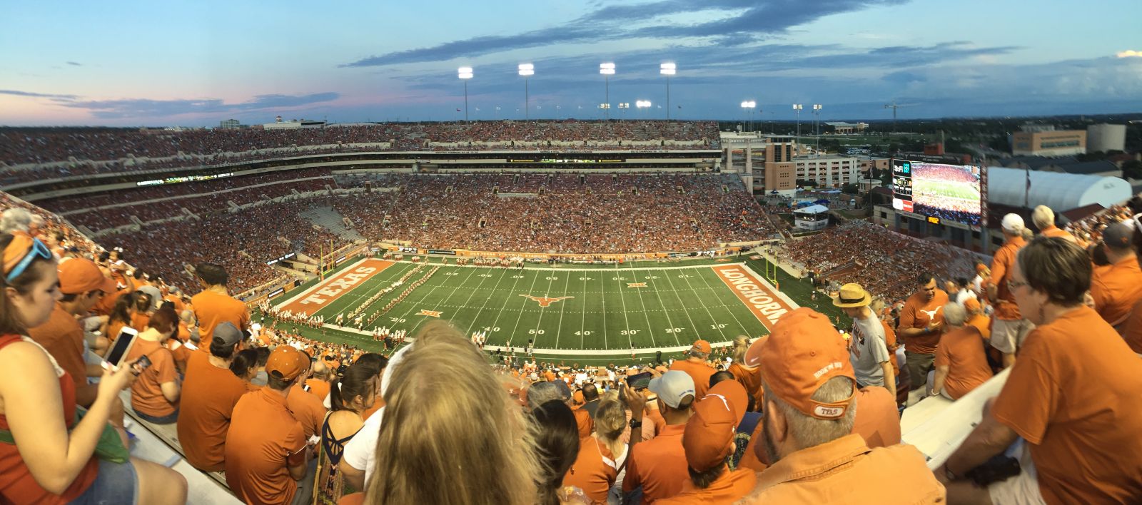section 104, row 35 seat view  - dkr-texas memorial stadium