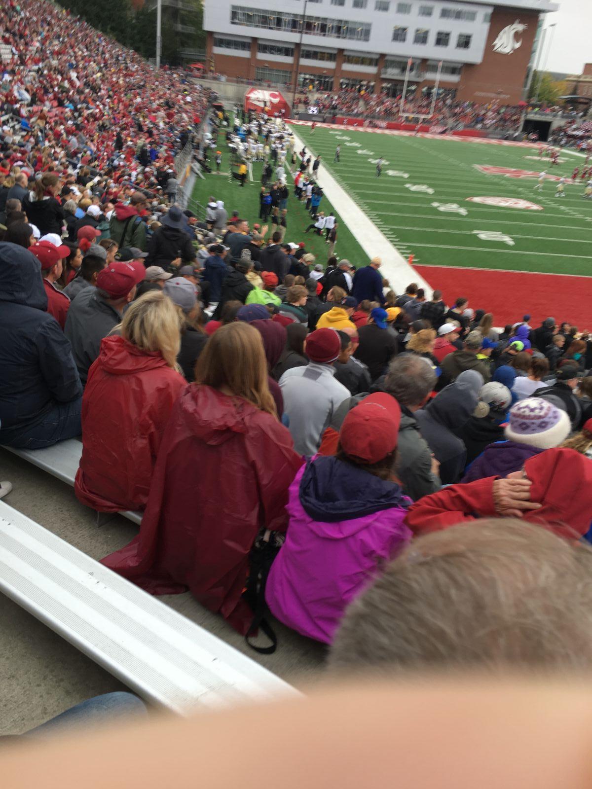 martin stadium section 14 rateyourseats com wsu football stadium seating chart