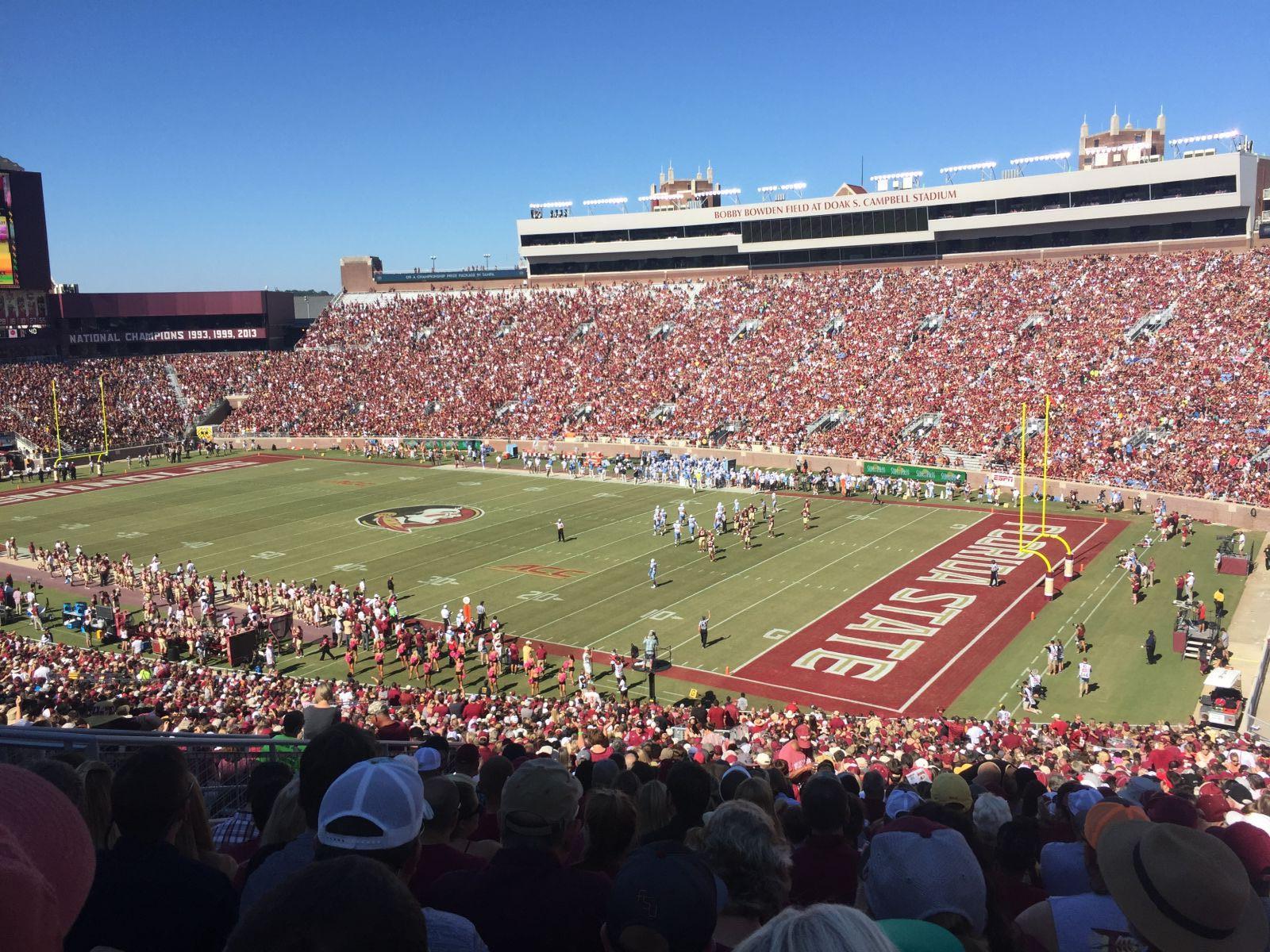 section 28, row 67 seat view  - doak campbell stadium