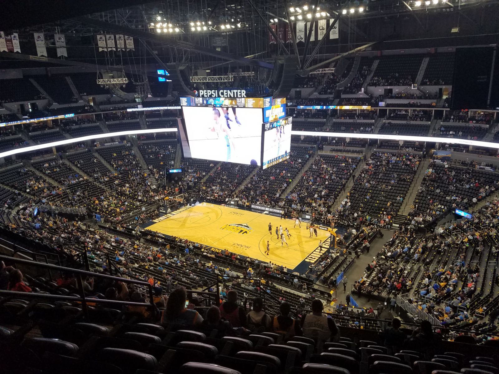 section 334, row 14 seat view  for basketball - ball arena