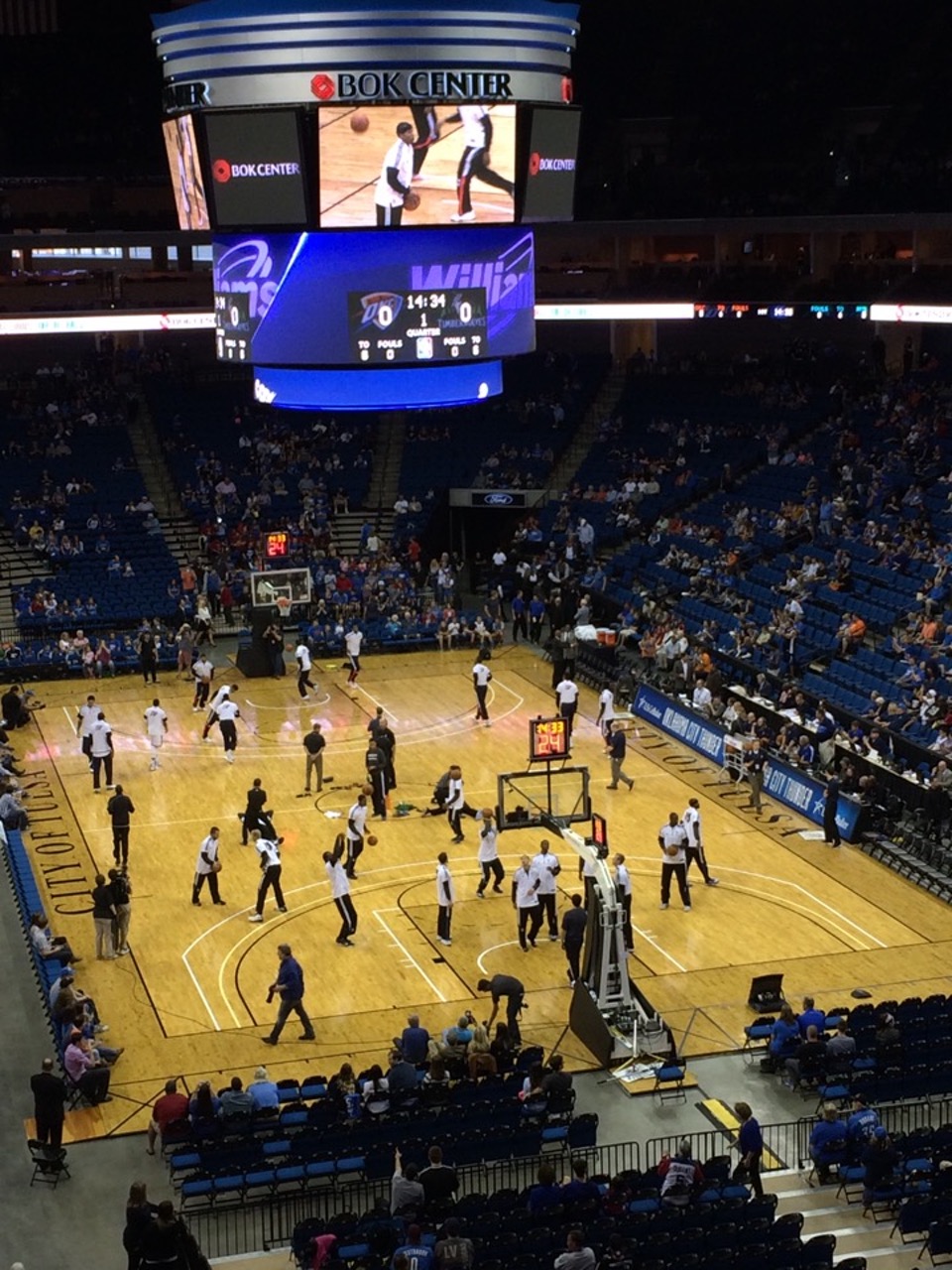 section 319 seat view  for basketball - bok center