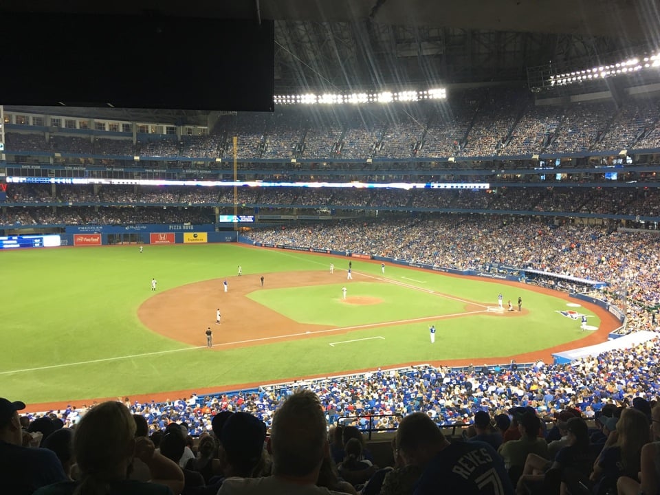 section 233 seat view for baseball - rogers centre