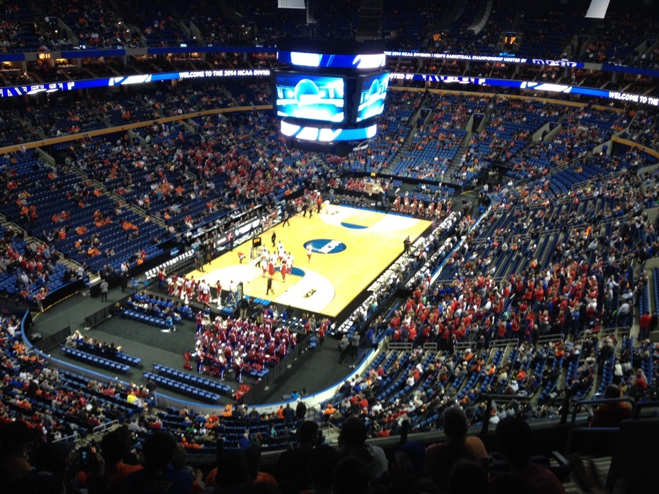 section 325, row 5 seat view  for basketball - keybank center