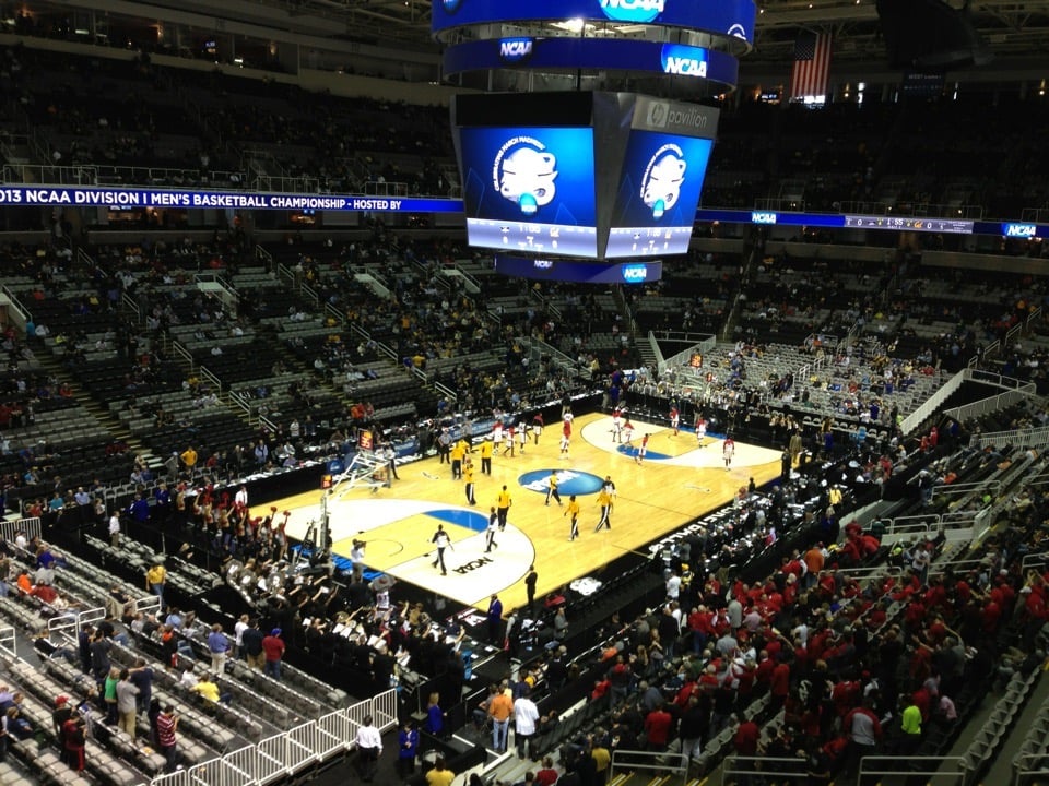 section 204 seat view  for basketball - sap center
