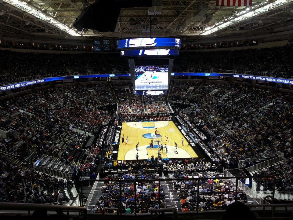 section 222, row 4 seat view  for basketball - sap center