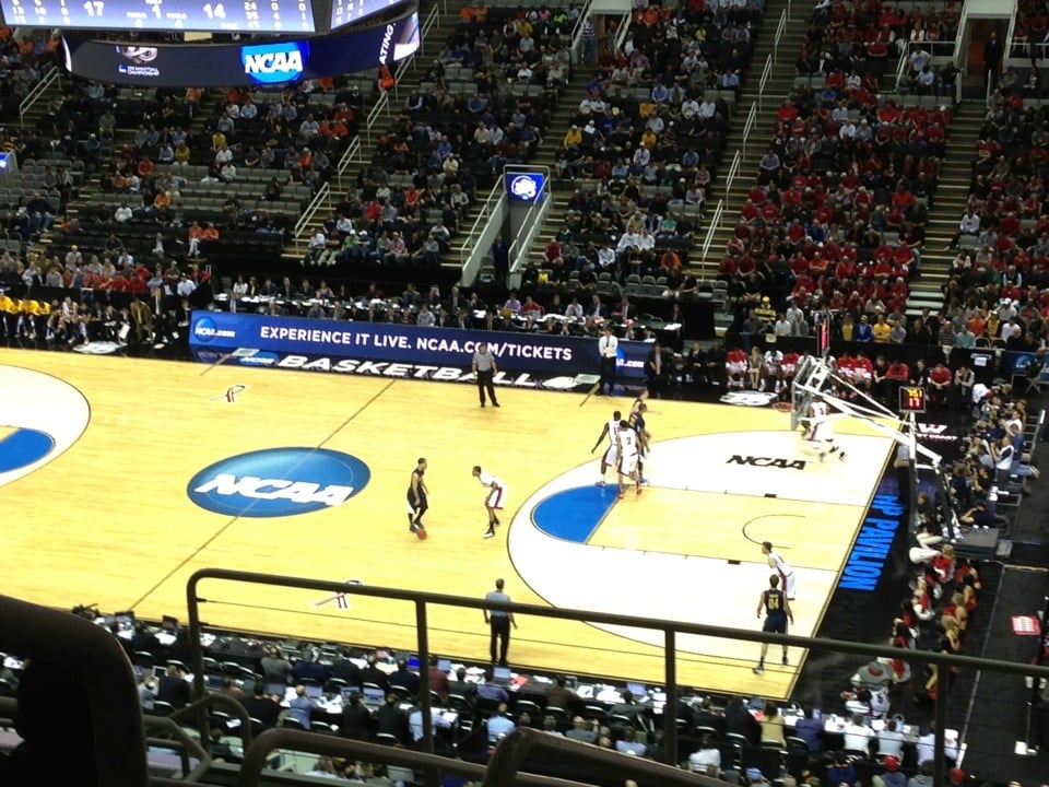 section 213 seat view  for basketball - sap center