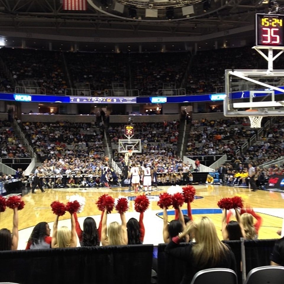section 9, row 2 seat view  for basketball - sap center