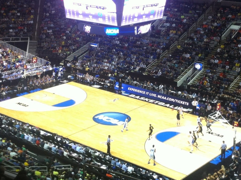 section 212 seat view  for basketball - sap center