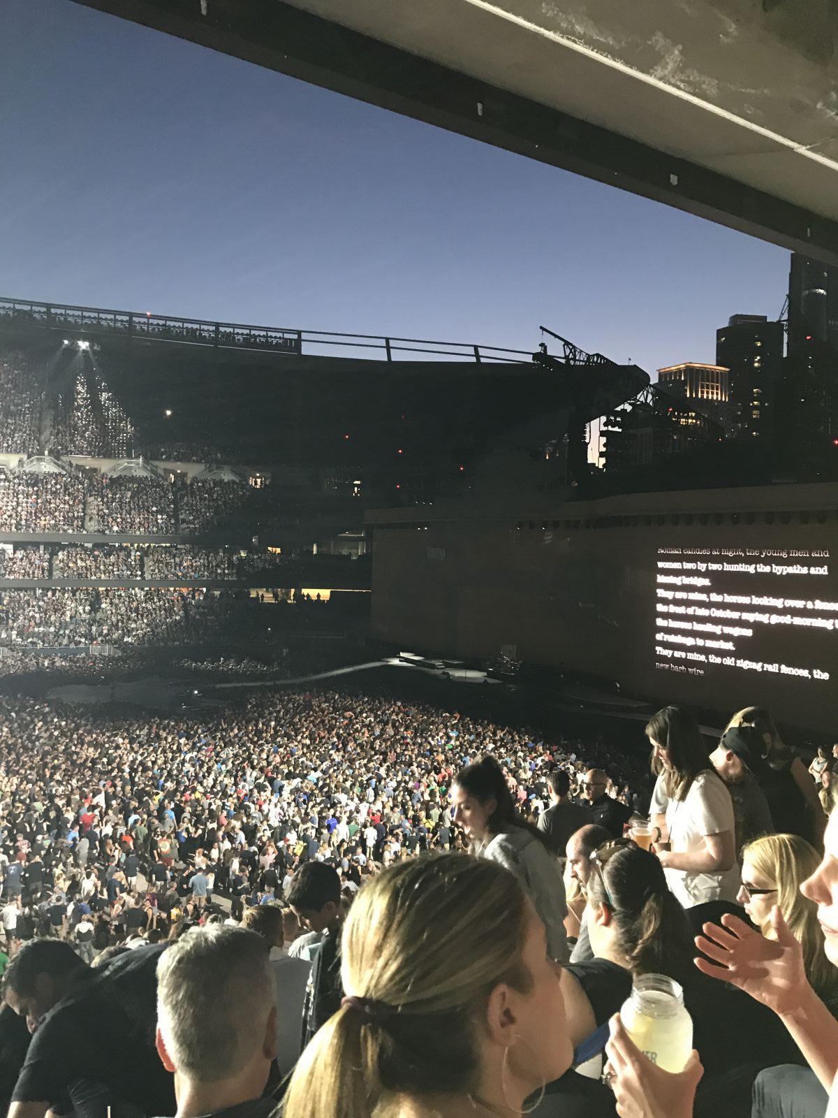 Good View from Club Level Soldier Field Section 207 Review
