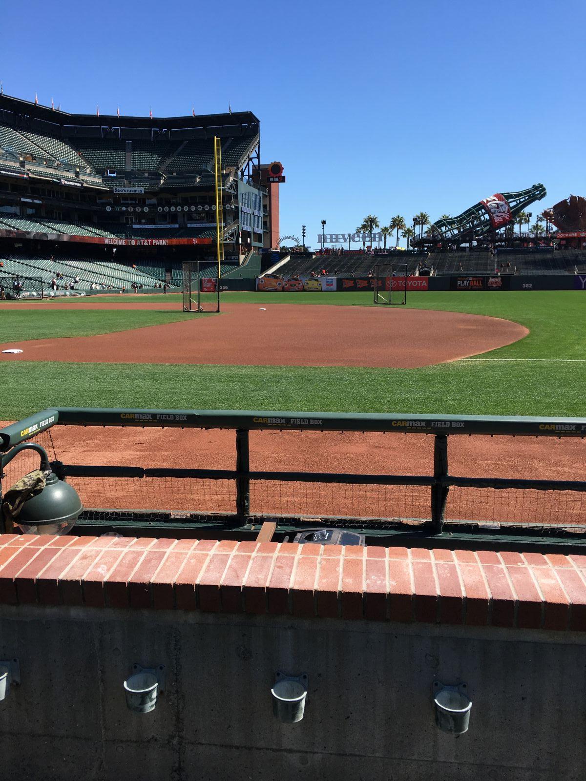 Section 107 at Oracle Park