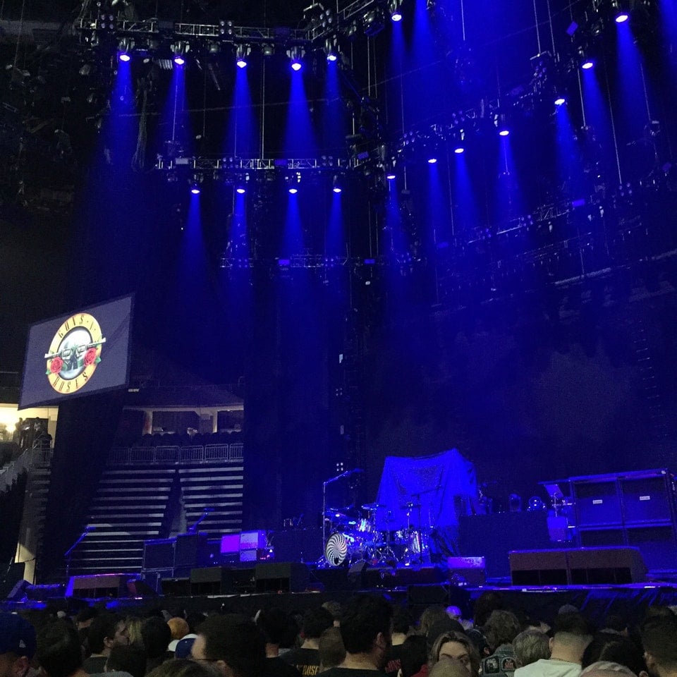 floor c seat view  for concert - t-mobile arena