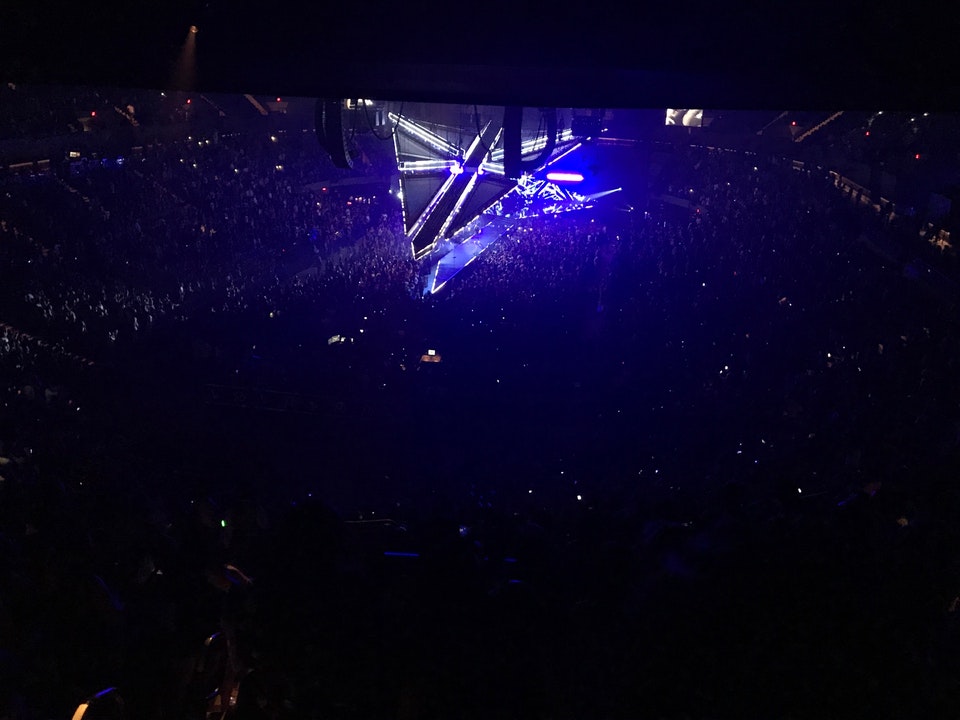 section 210 seat view  - nassau coliseum