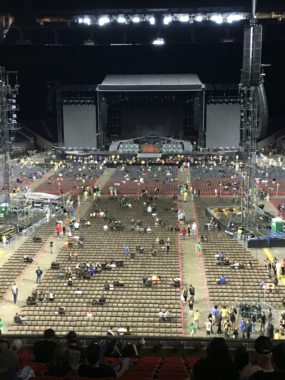 section 351 seat view  for concert - nrg stadium