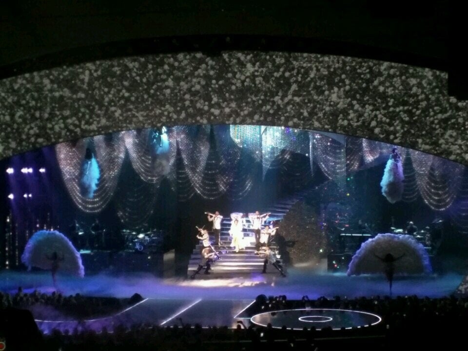 section 303 seat view  - ph live at planet hollywood
