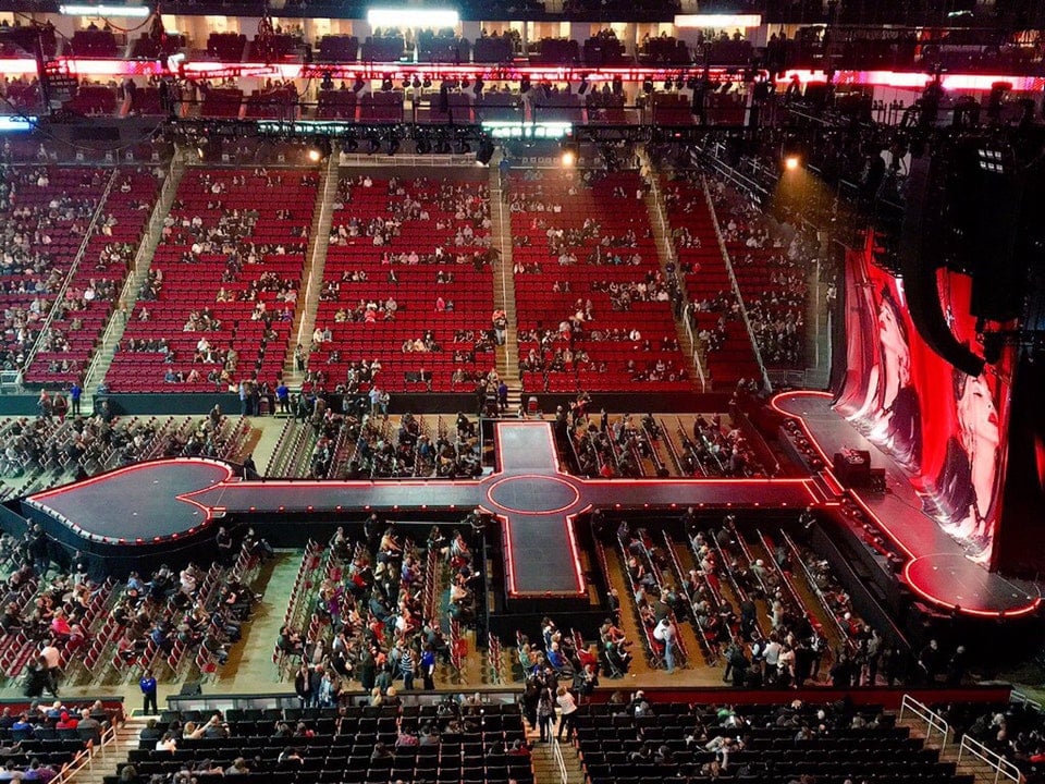 Toyota Center Concert Seating Chart View