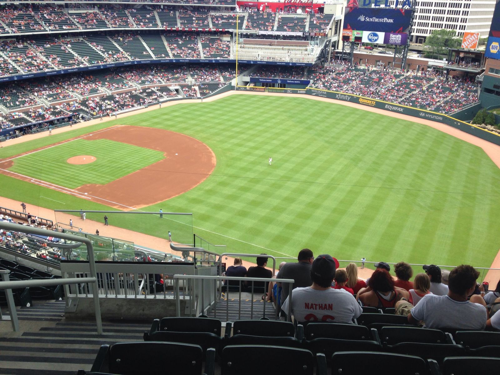 section 413, row 11 seat view  for baseball - truist park