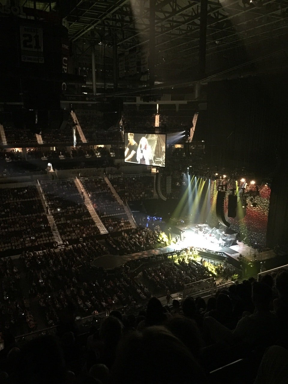 section 203 seat view  for concert - ppg paints arena