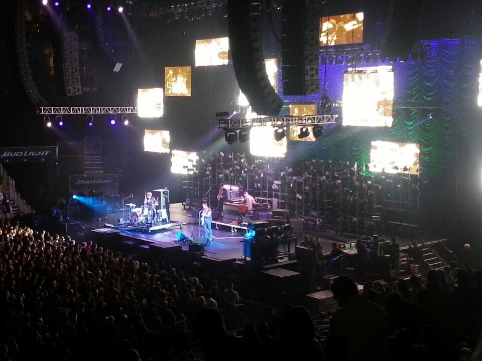 section 102 seat view  for concert - ppg paints arena