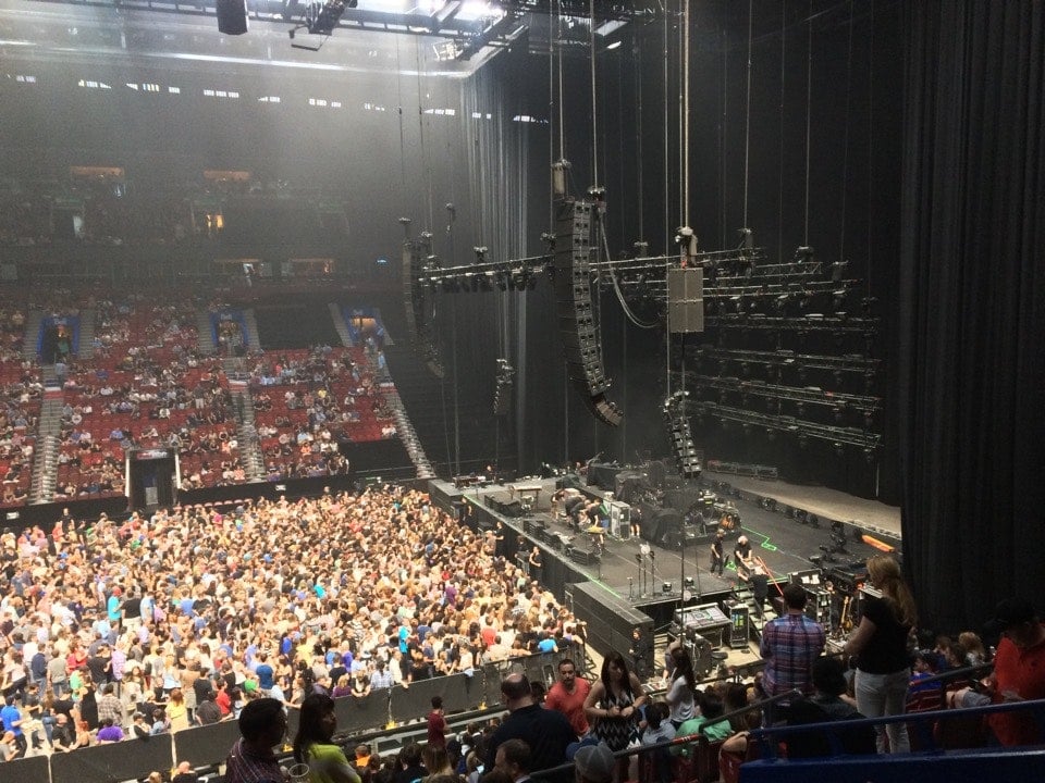 section 112, row t seat view  for concert - bell centre