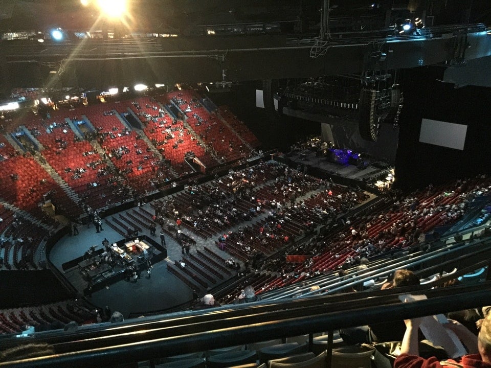 section 325 seat view  for concert - bell centre