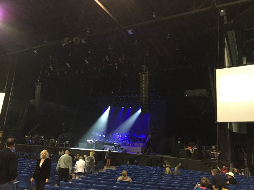 section 1 seat view  - ithink financial amphitheatre