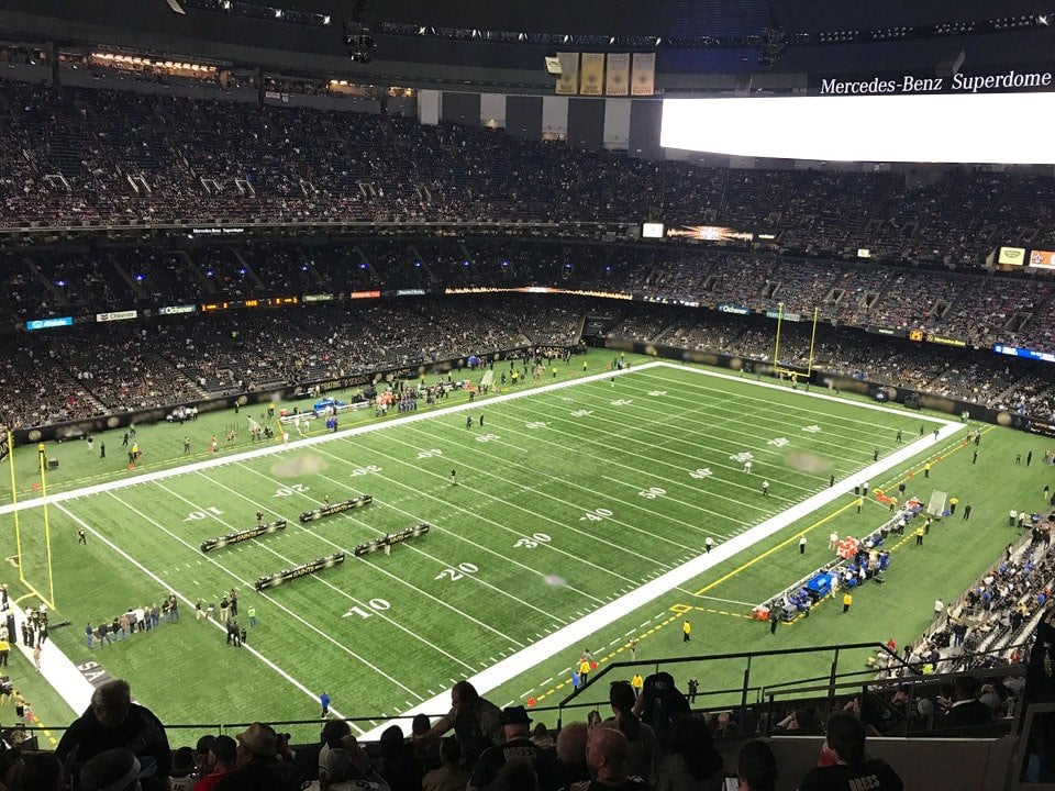 Superdome Seating Chart Club Level