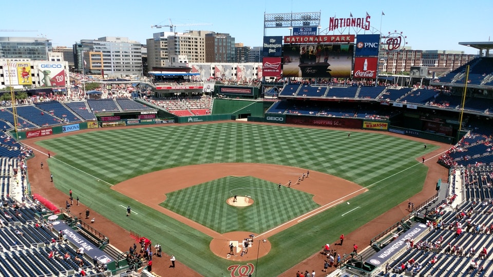 section 314 seat view  for baseball - nationals park