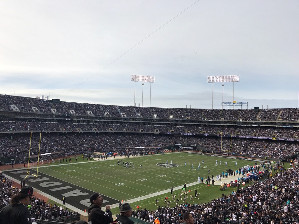 Raiders Club Seating Chart