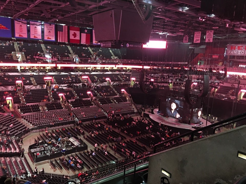 section 226, row 5 seat view  for concert - frost bank center