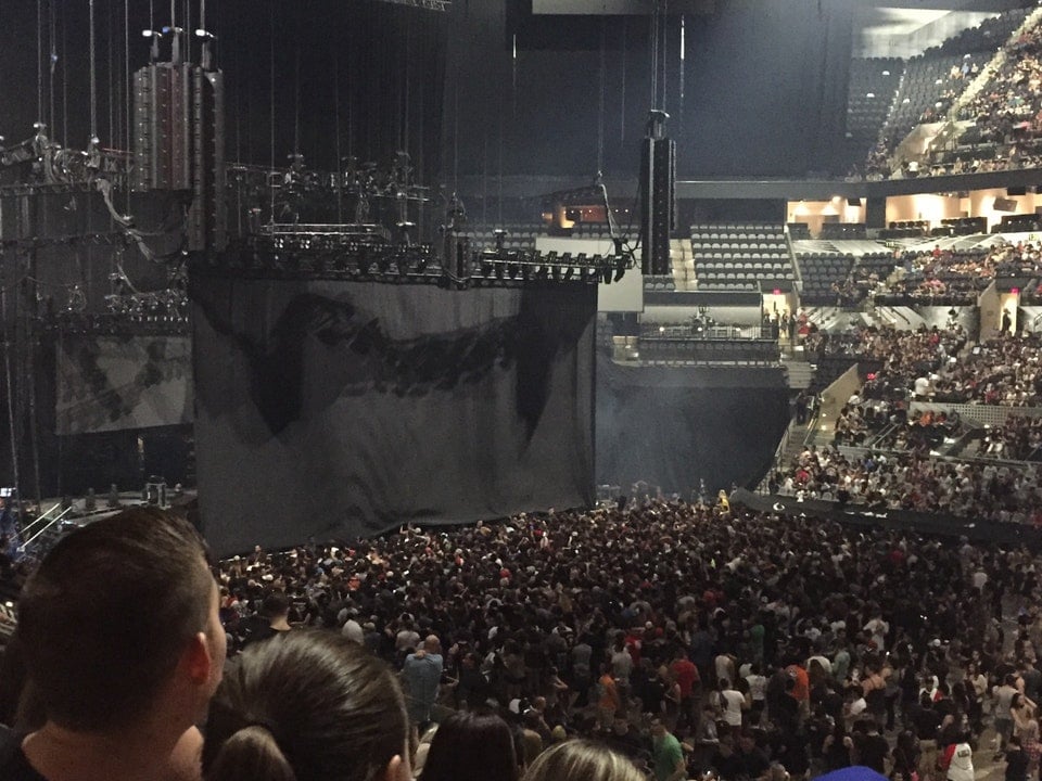 section 106 seat view  for concert - at&t center
