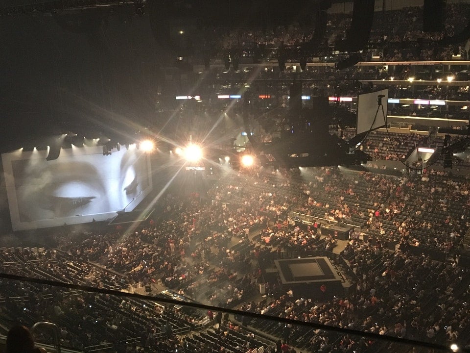 section 316 seat view  for concert - crypto.com arena