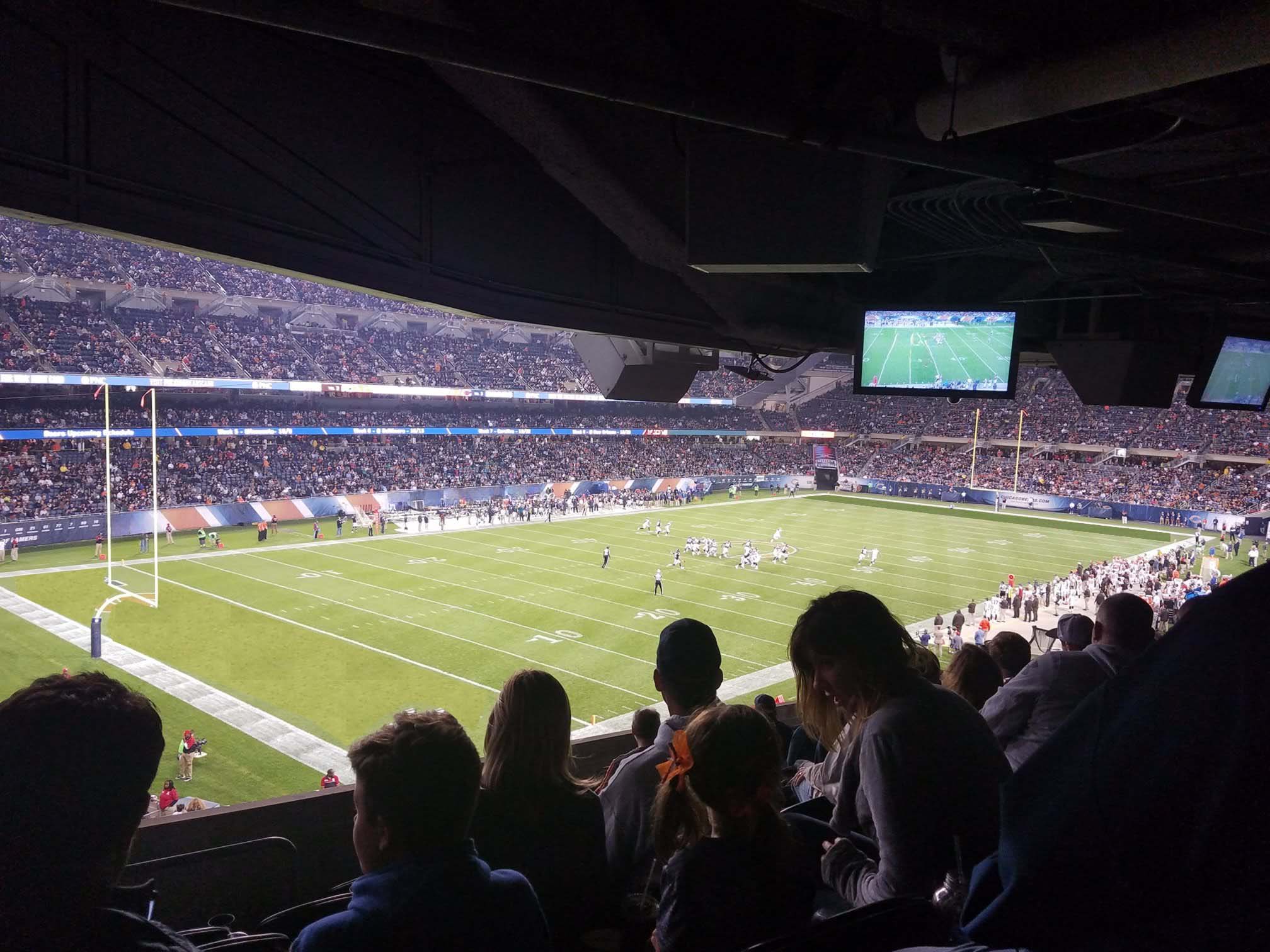 section 216, row 19 seat view  for football - soldier field