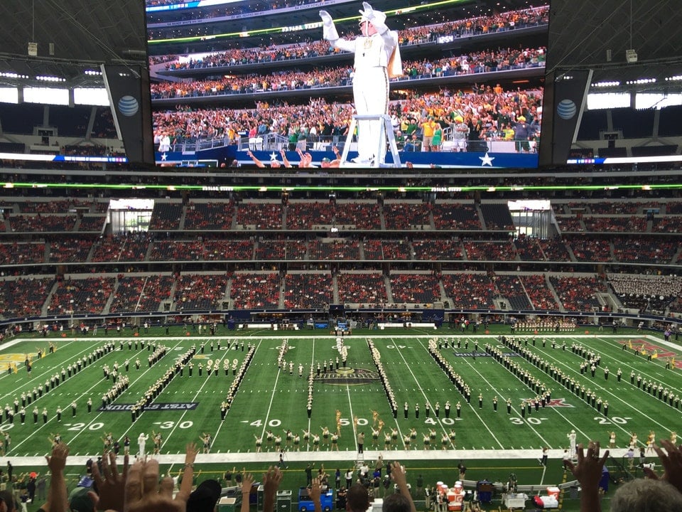 section c336 seat view  for football - at&t stadium (cowboys stadium)