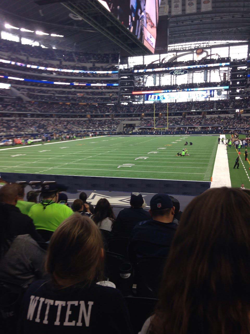 Section 121 at AT&T Stadium