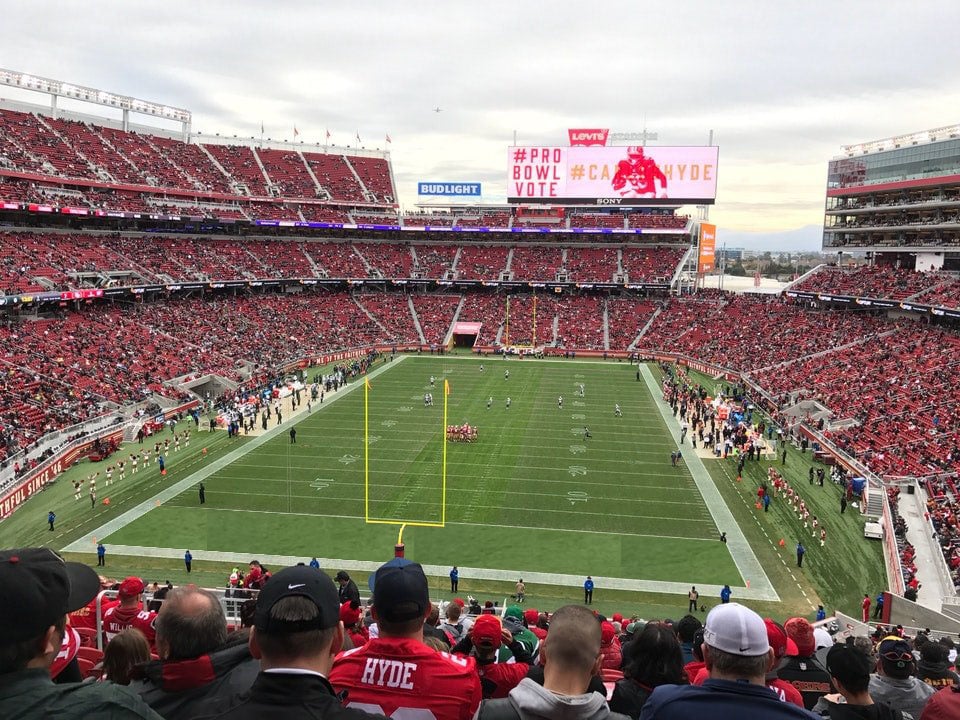 section 202, row 21 seat view  - levi