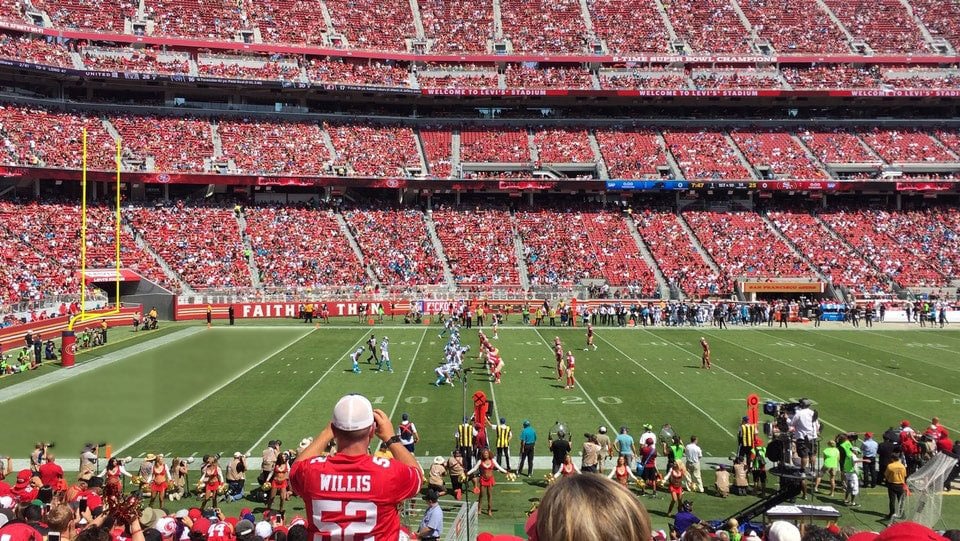 Section C141 at Levi's Stadium 