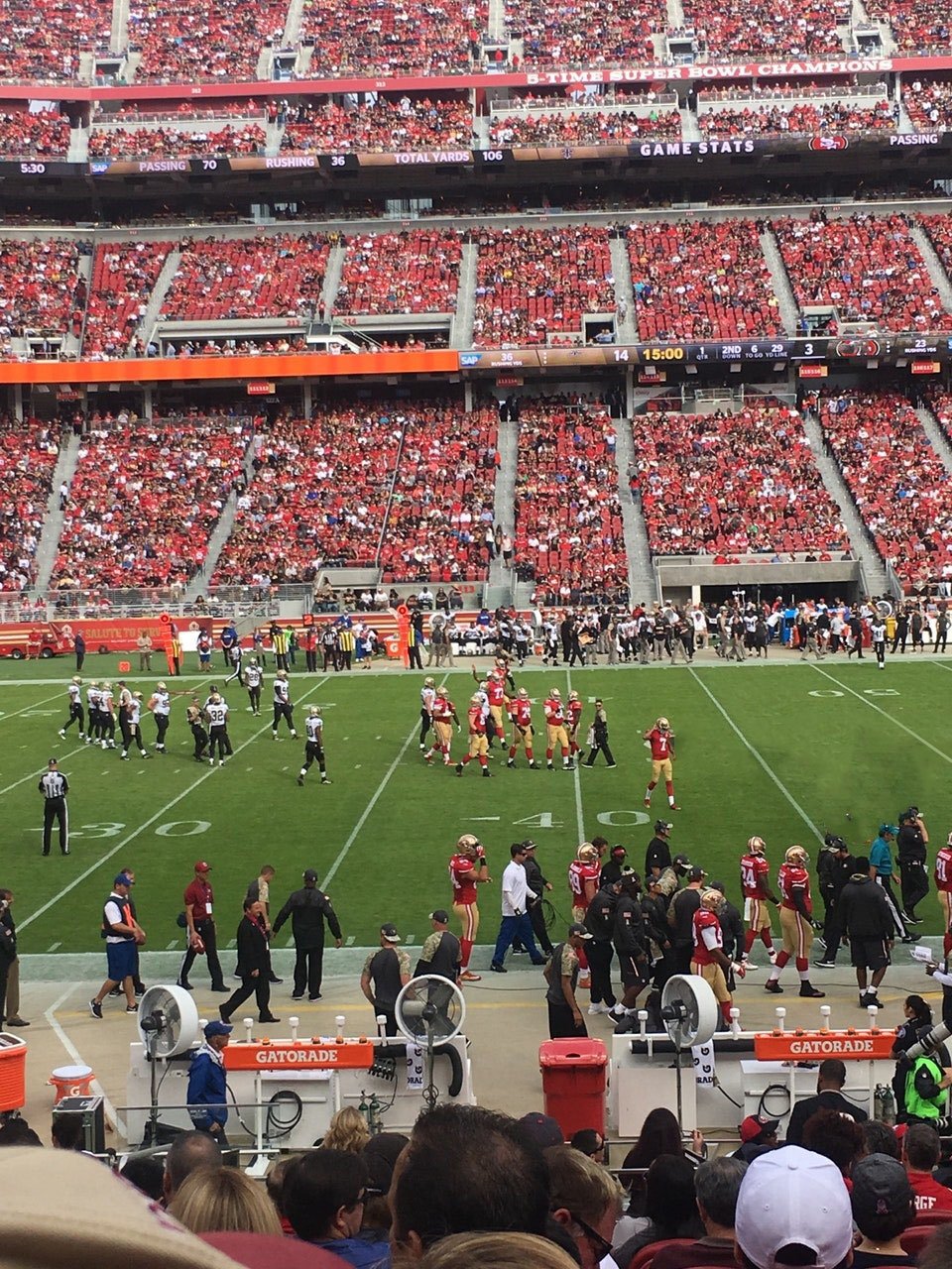 section c139, row 12 seat view  - levi