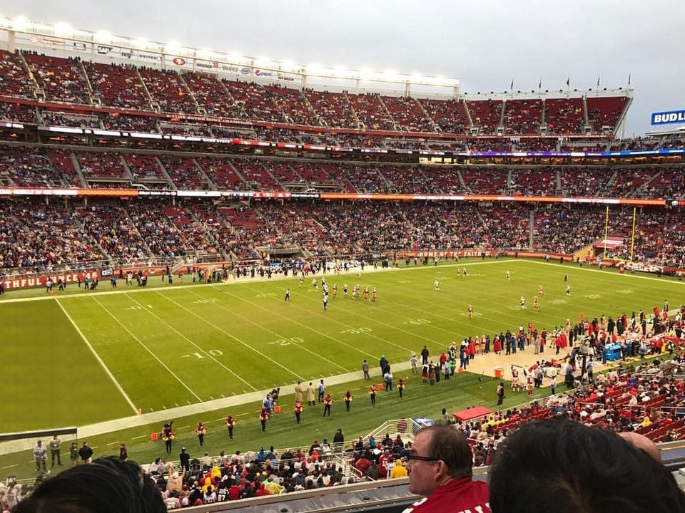 section 244 seat view  for football - levi