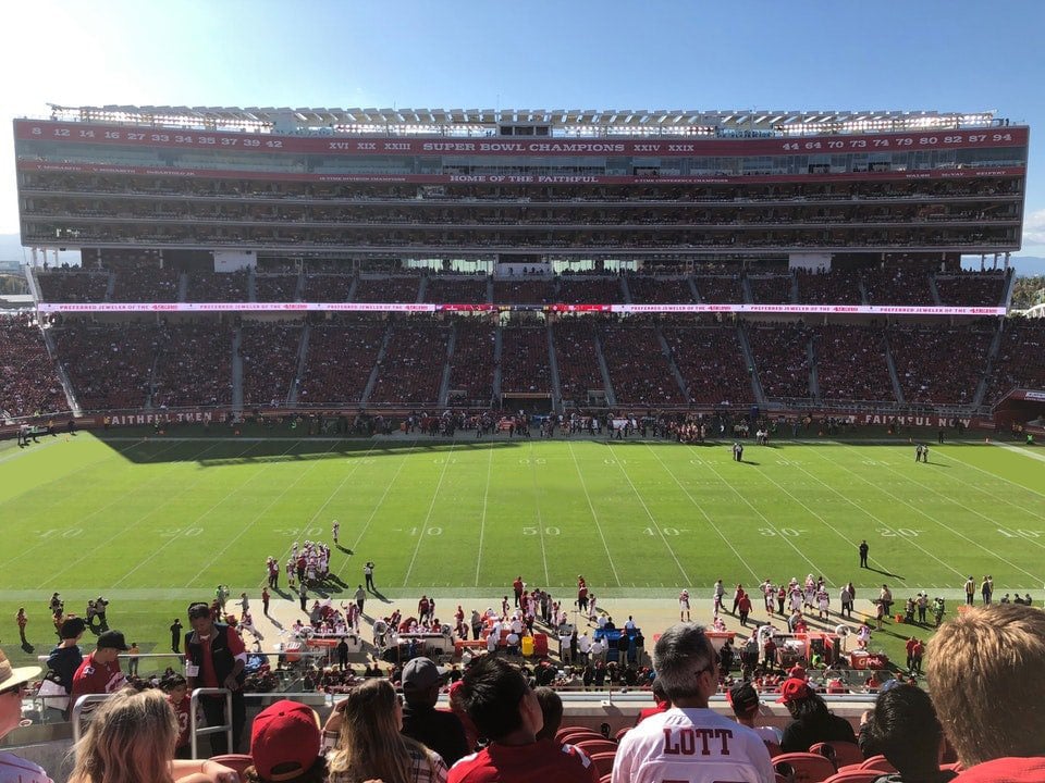 section c216, row 8 seat view  - levi