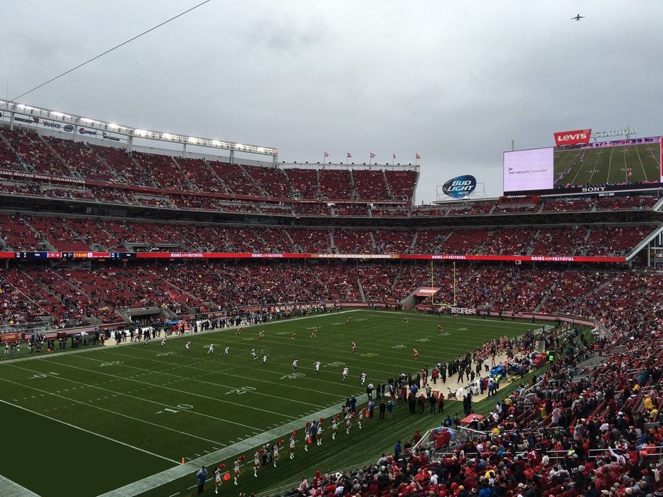 section 246 seat view  for football - levi