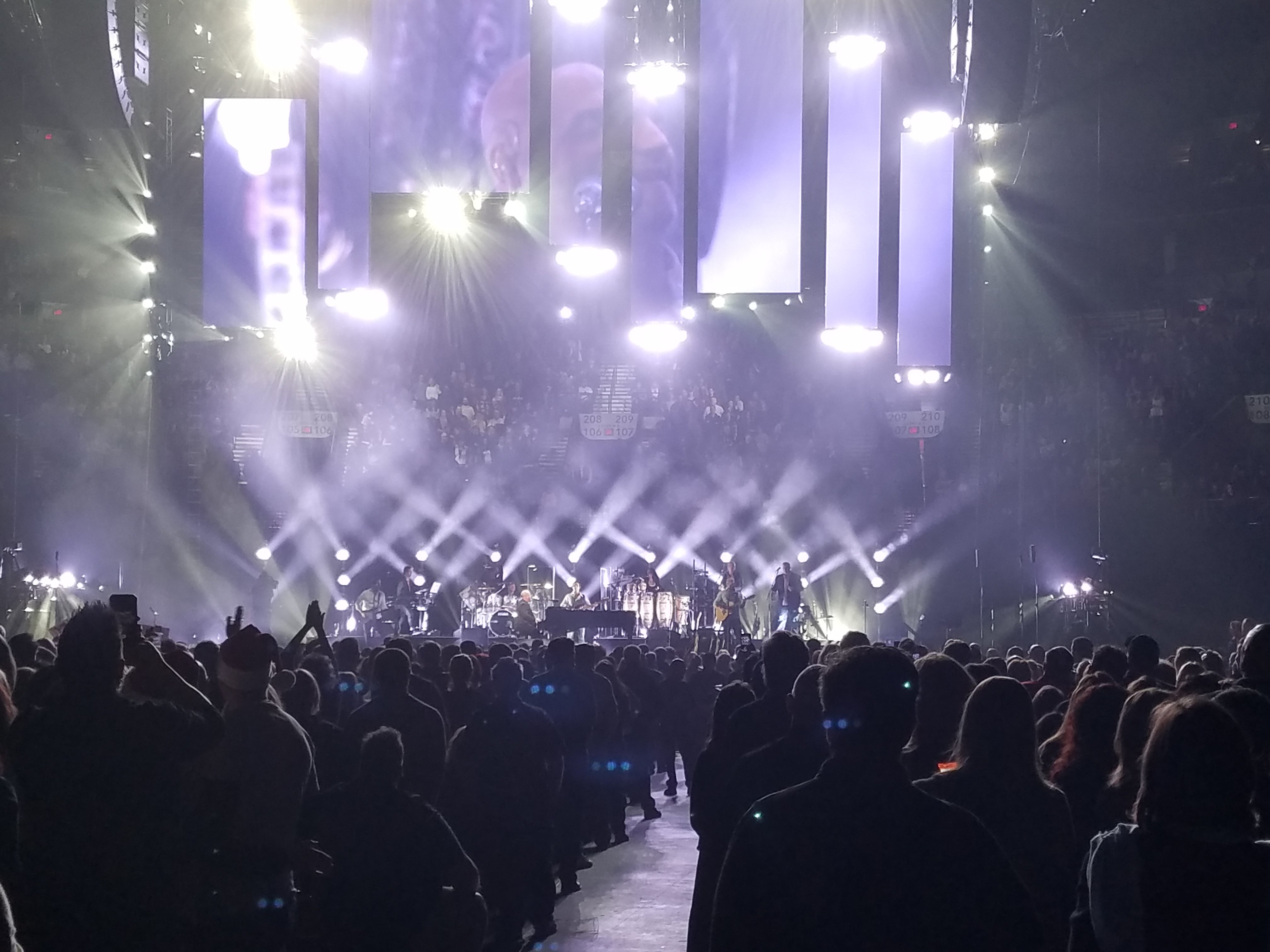 view from Moda Center Floor seats