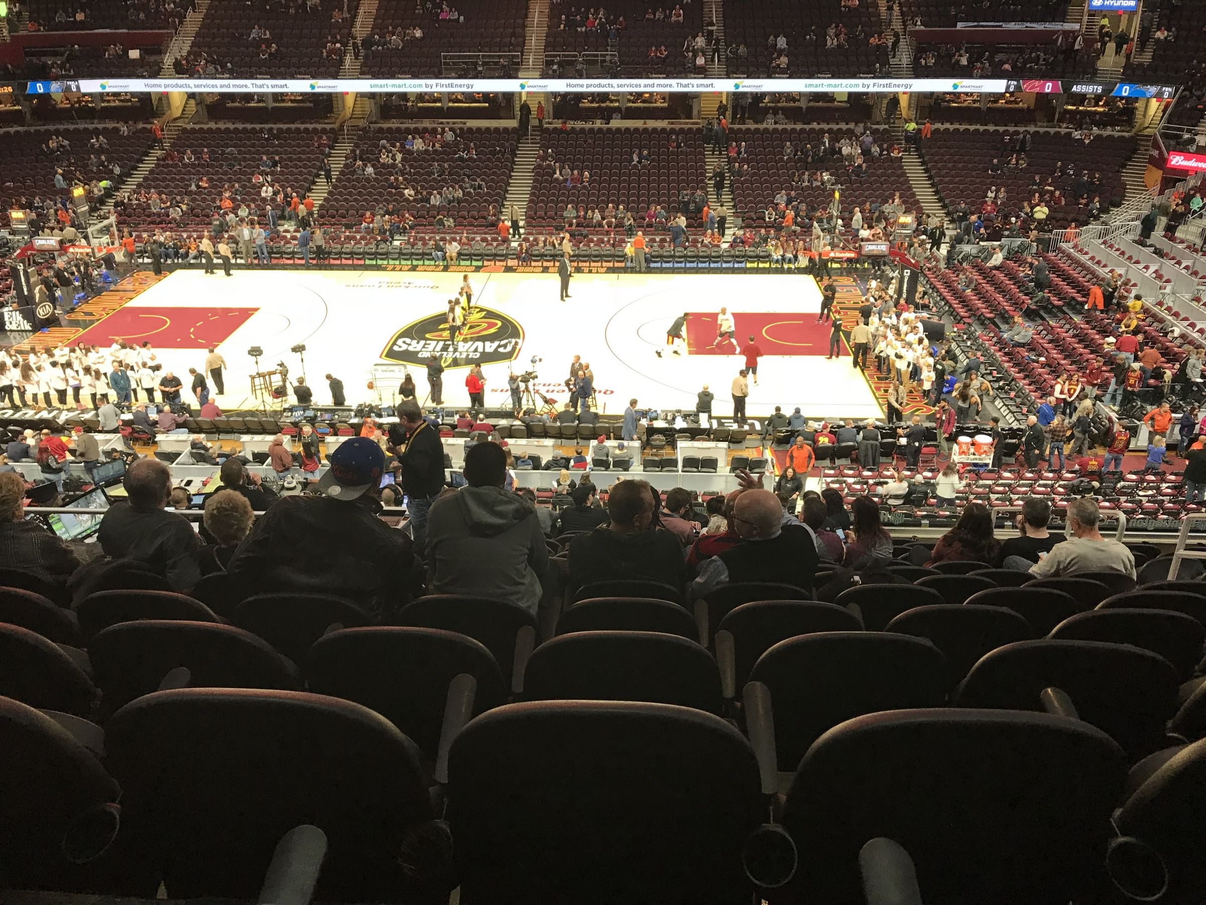 Rocket Mortgage FieldHouse Club 107 Cleveland Cavaliers