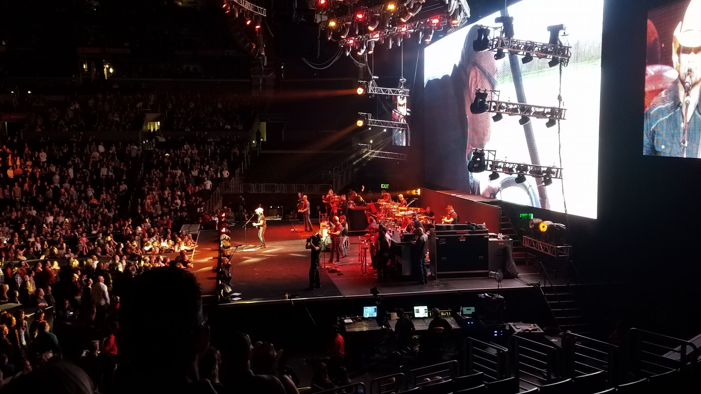 section 118, row 19 seat view  for concert - crypto.com arena