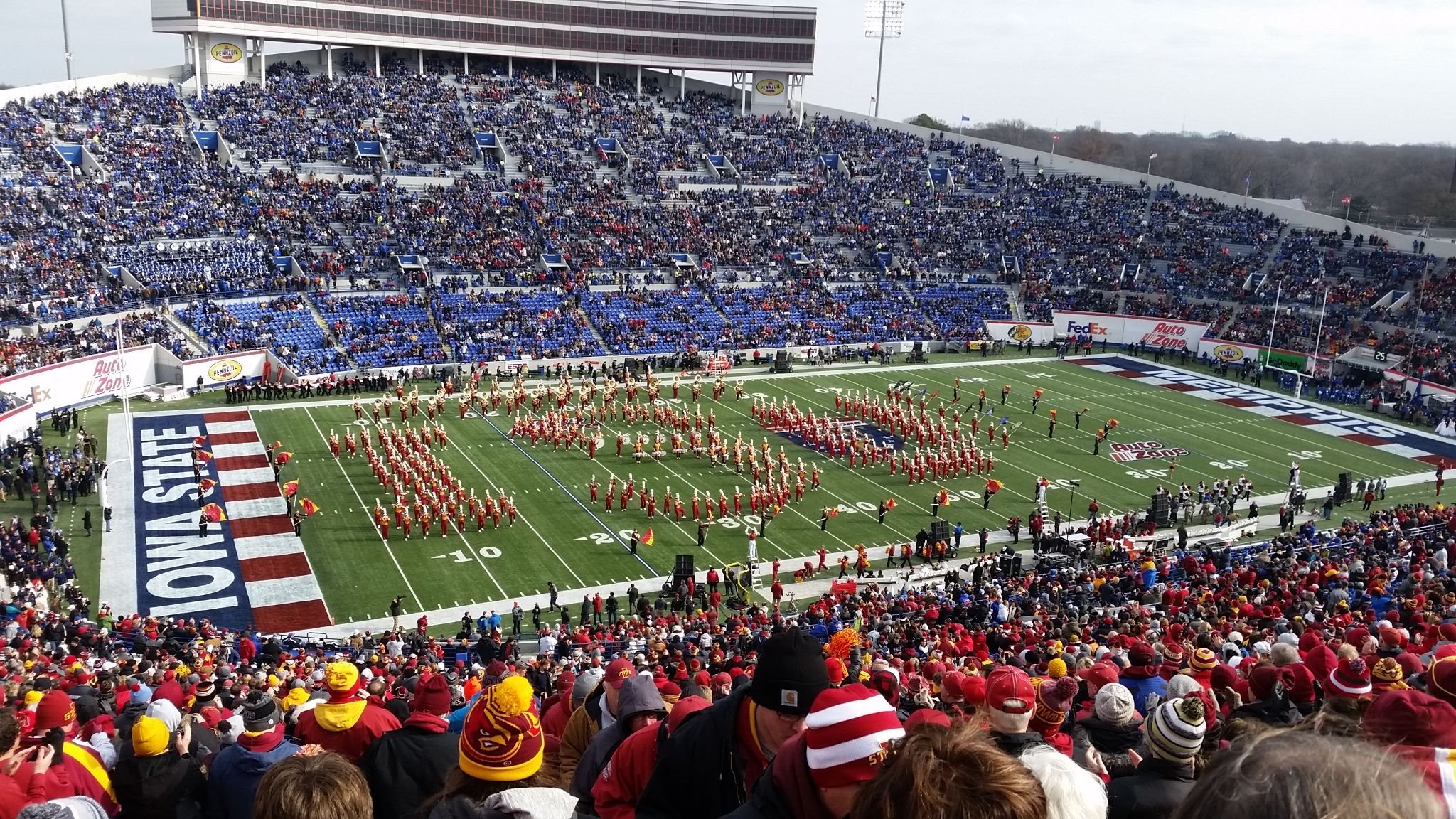 section 108, row 81 seat view  - liberty bowl stadium