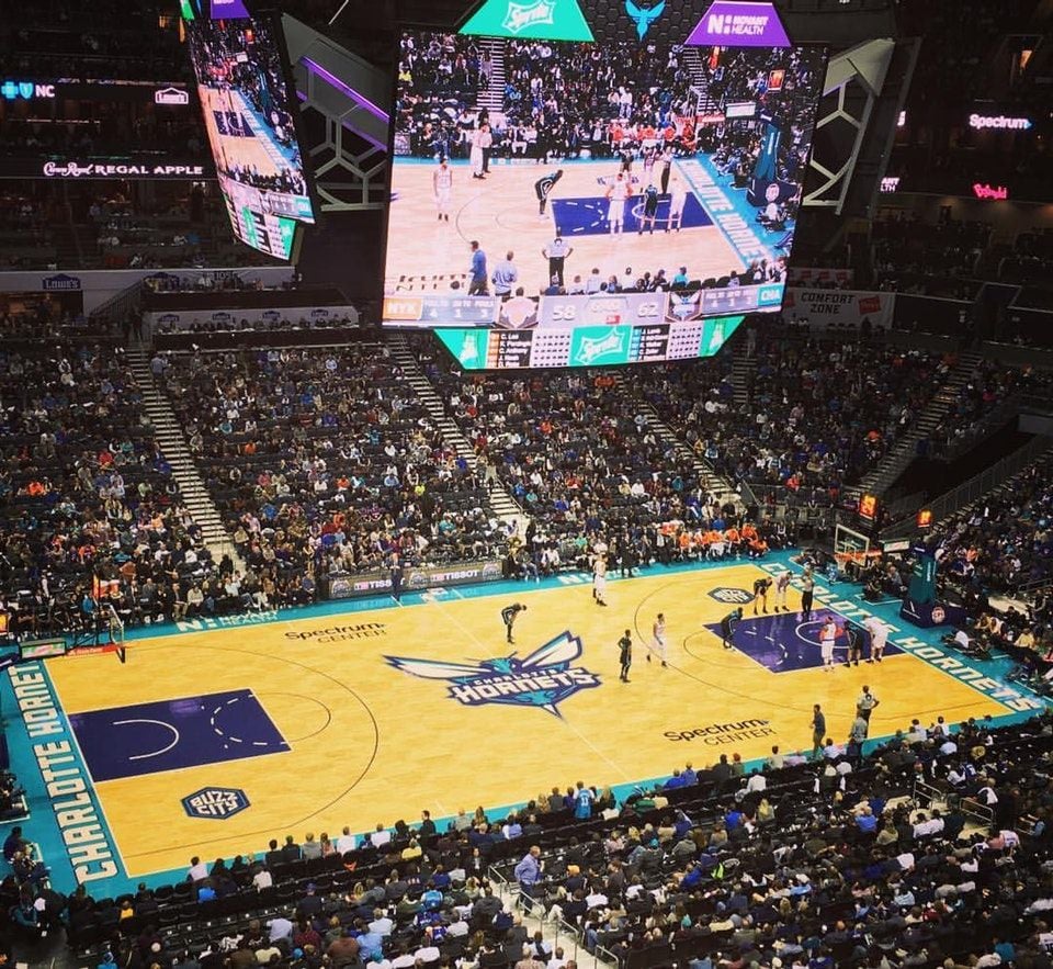 Spectrum Center, Charlotte NC - Seating Chart View