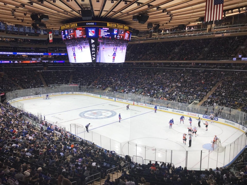 Ny Rangers Virtual Seating Chart