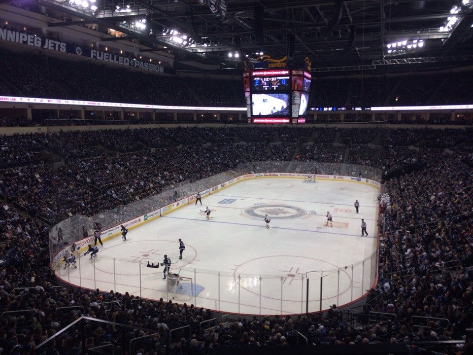 section 224 seat view  for hockey - canada life centre