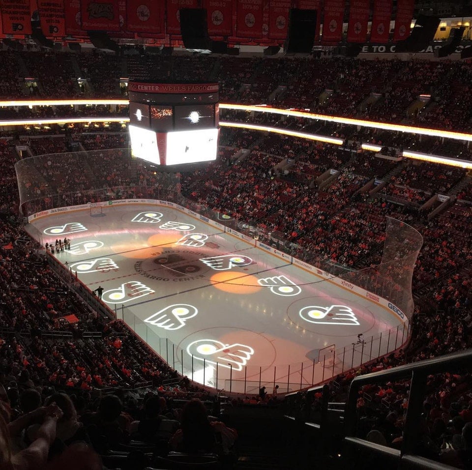 Philadelphia Flyers Wells Fargo Center Philadelphia Seating Chart Vint